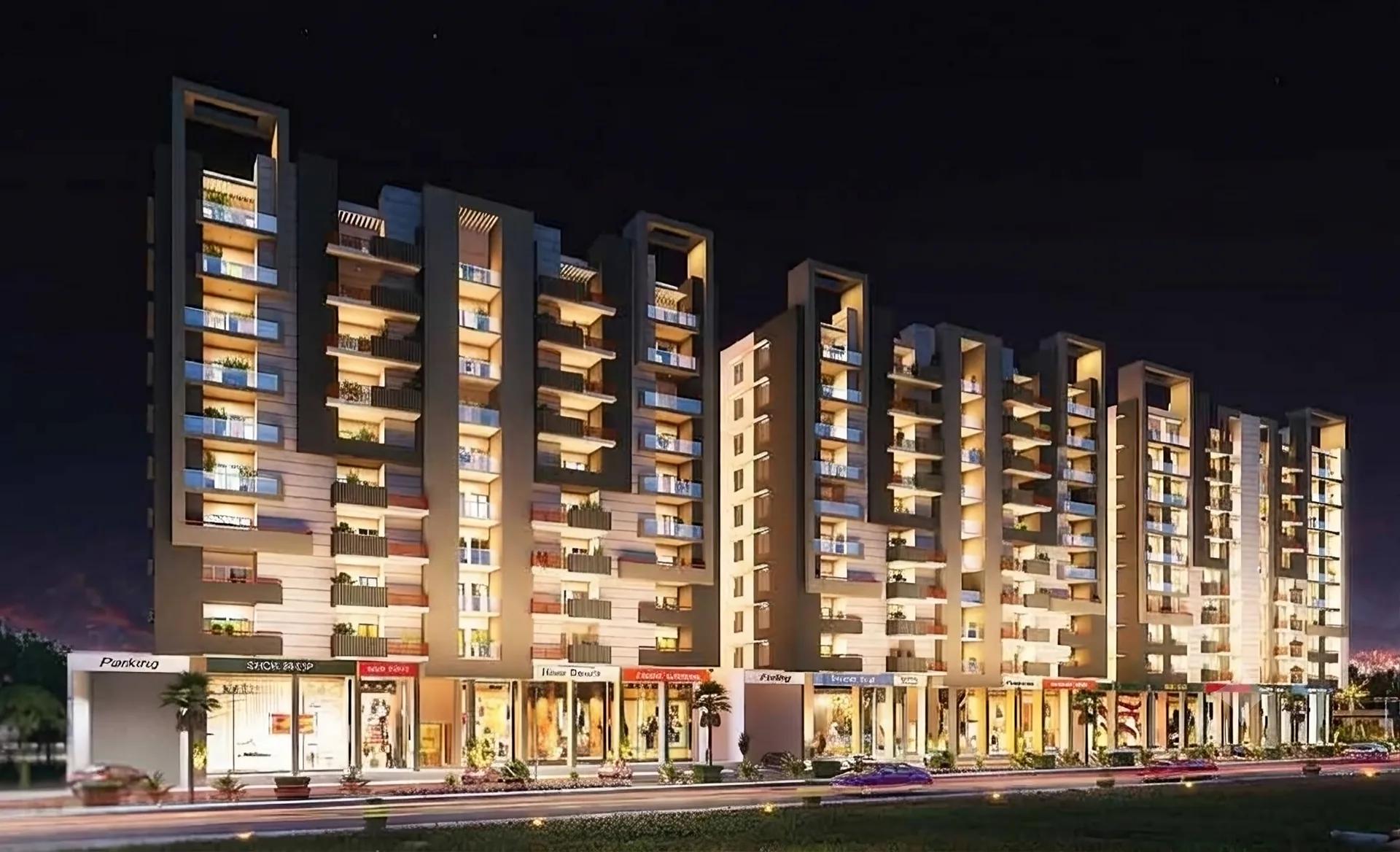 Ali-Ze Heights — mixed-use residential and commercial complex